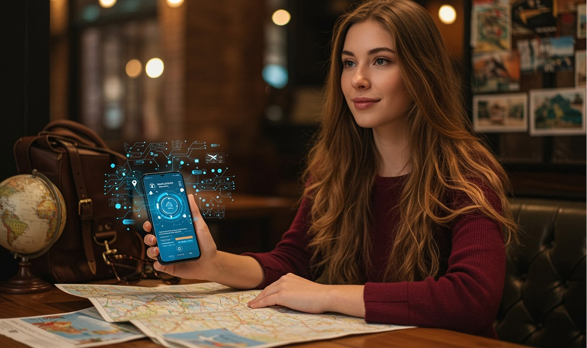 Нейросеть может составить маршрут с учётом твоих пожеланий, бюджета, способа передвижения и интересов.Фото: Shutterstock AI / Shutterstock.com