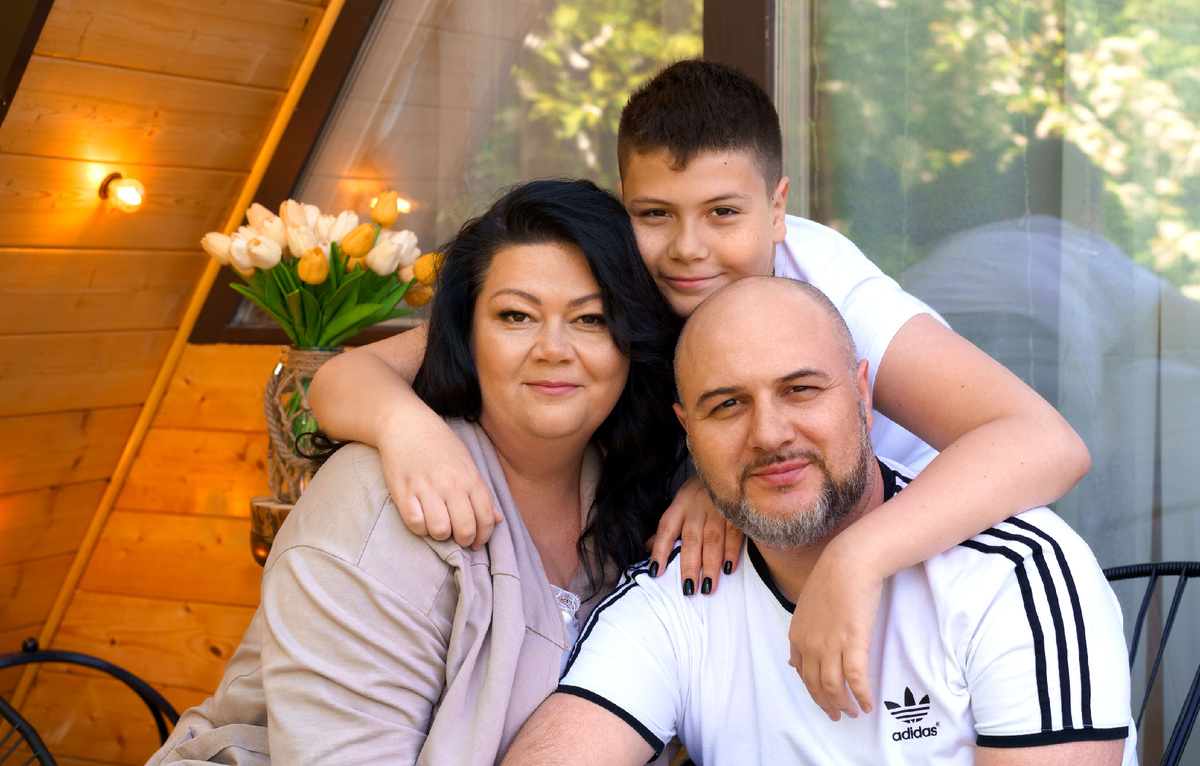 День матери в A-frame домике в Подмосковье