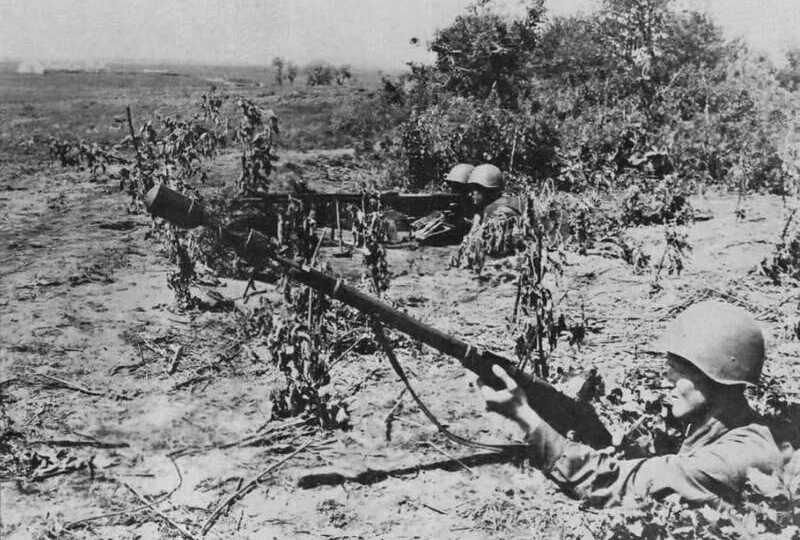 Подбить танк из винтовки Мосина, такое тоже было возможно