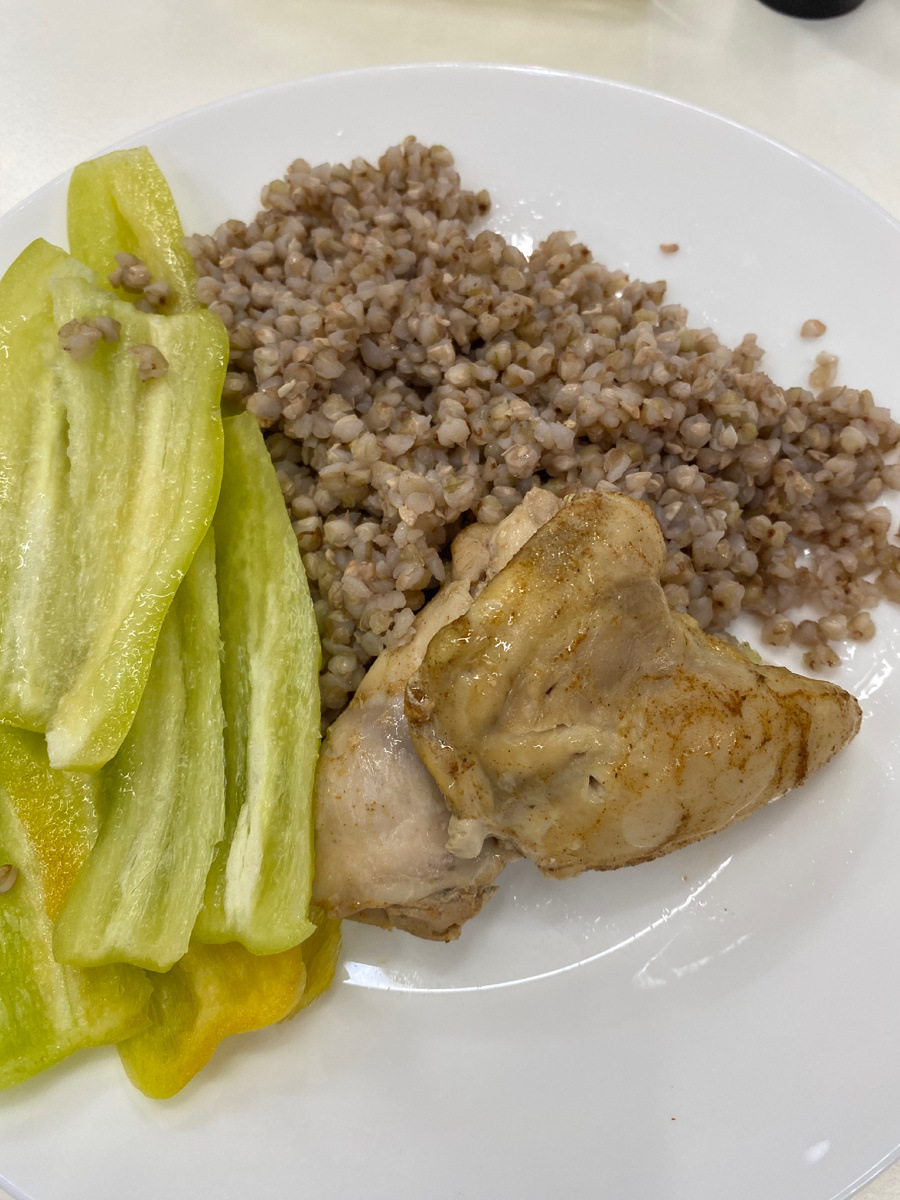 Обед, который я принесла с собой на работу