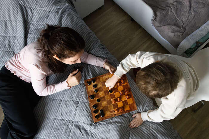 Артемий с мамой. Фото: Дмитрий Часовитин для свет.дети