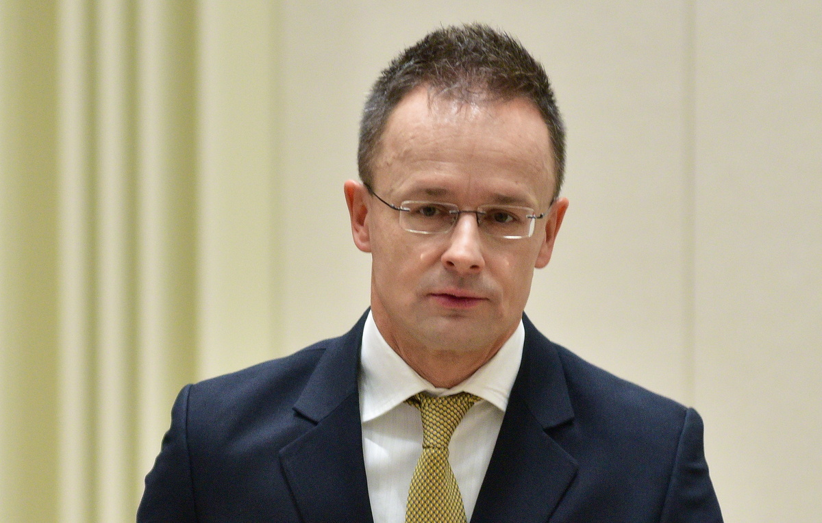    Министр иностранных дел Венгрии Петер Сийярто  Владислав Ногай/ТАСС