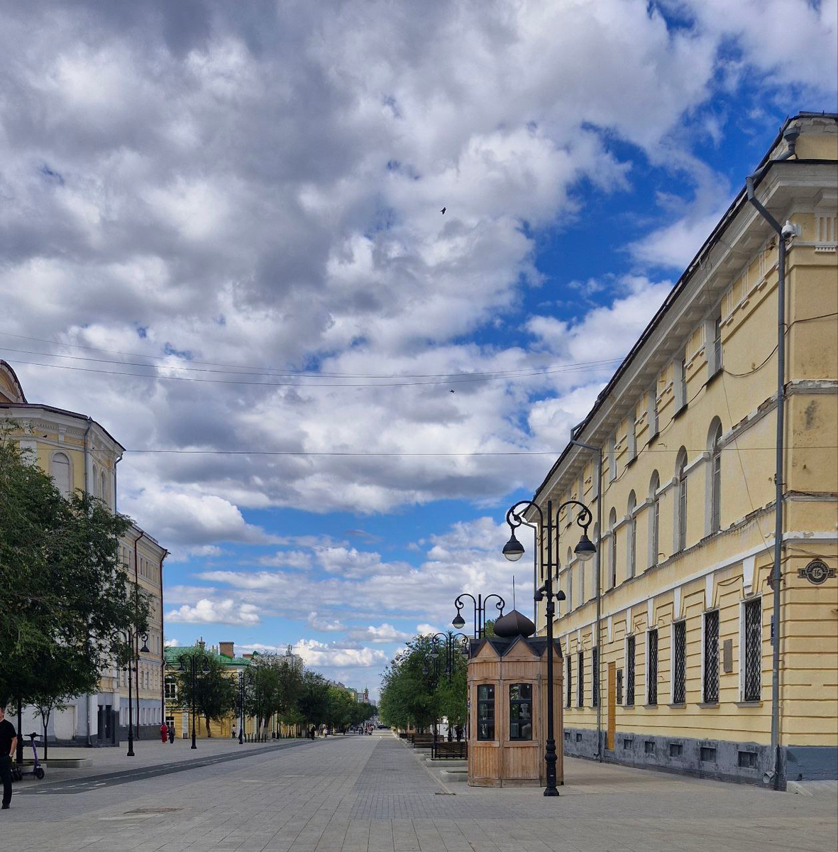 Пешеходная зона исторического центра