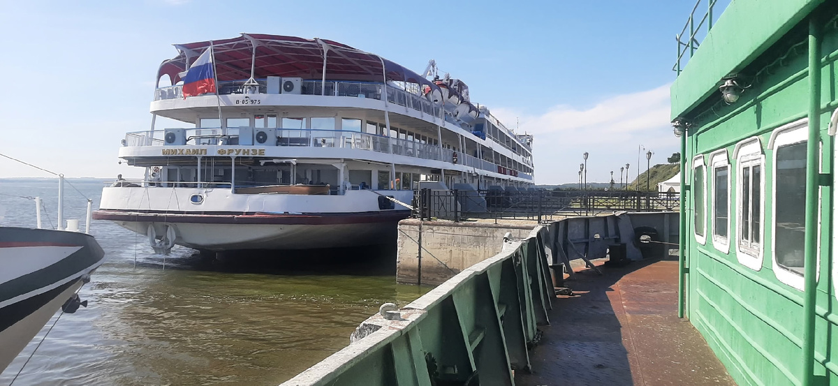 Пристань на реке Свияга (личное фото)