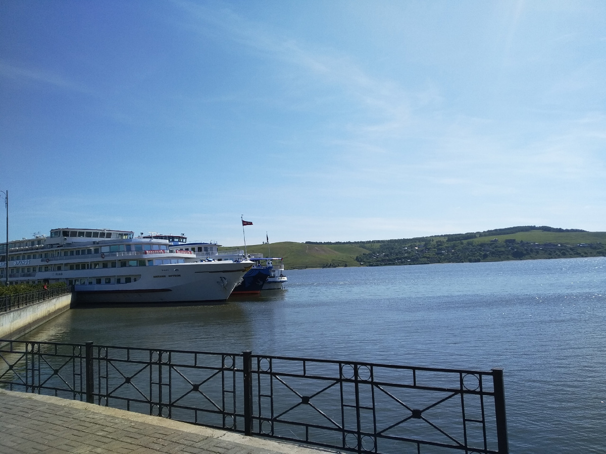 Пристань на реке Свияга (личное фото)