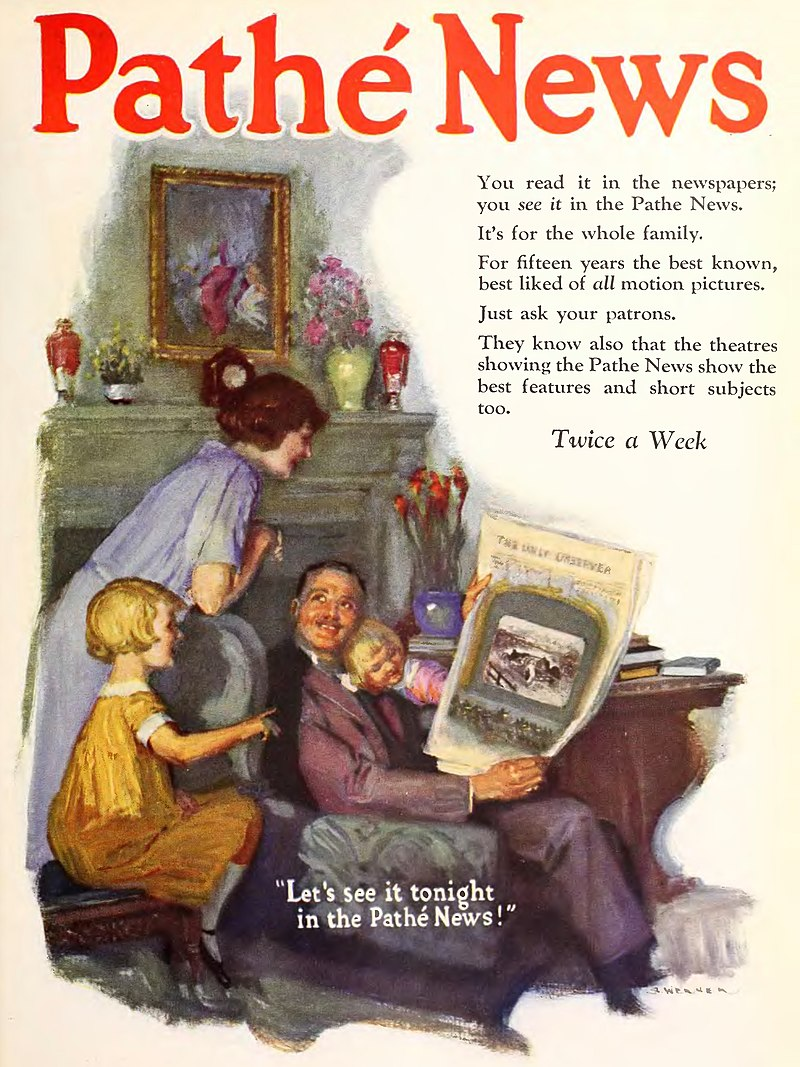 Реклама Pathe News