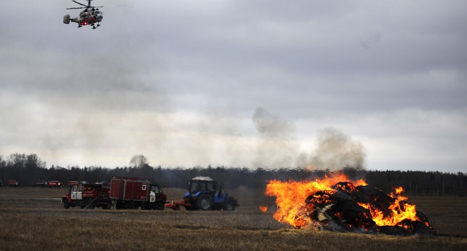    Межрегиональные учения по тушению лесных пожаров в Тверской области / Медиасток.рф