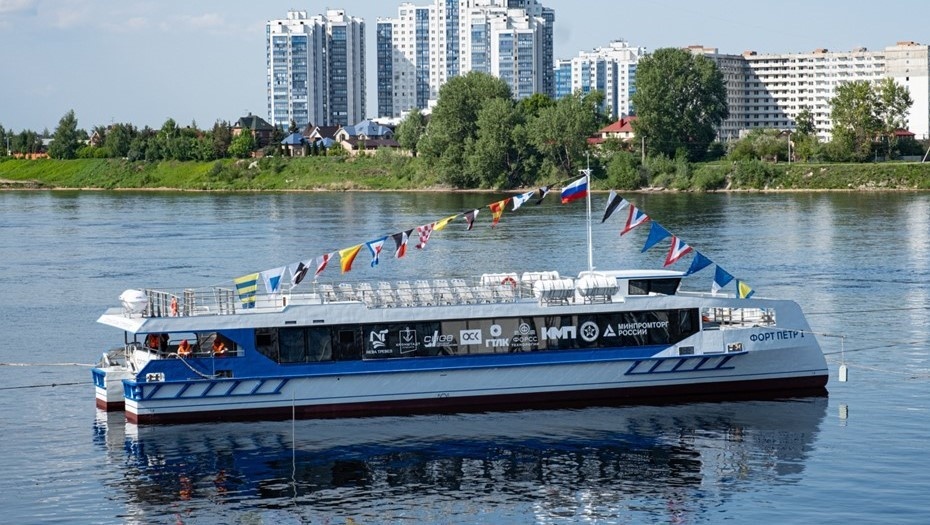    Катамаран проекта 04580 "Котлин". Автор фото: Пресс-служба ОСК