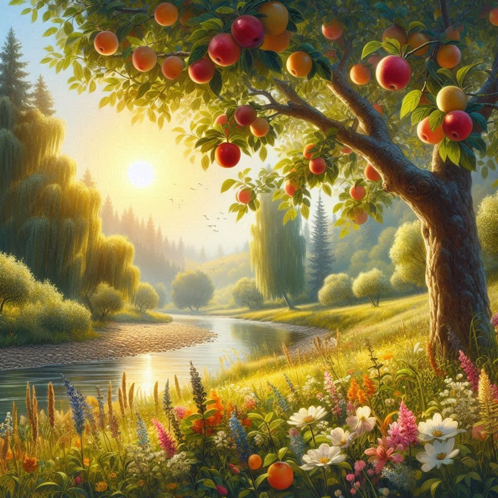 Иллюстрация по описанию автора, созданная с помощью ИИ