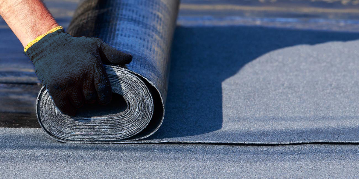 Укладка Рубемаста в кровельный ковер