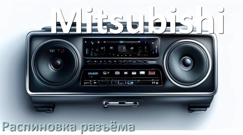 
Распиновка разъёма магнитолы Mitsubishi Андроид по цветам проводов