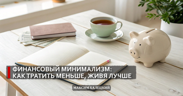 Финансовый минимализм: как тратить меньше, живя лучше