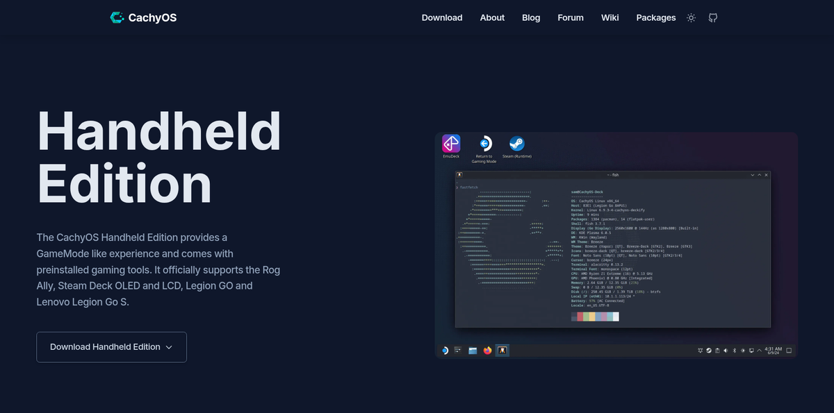 For gamers - Handled Edition