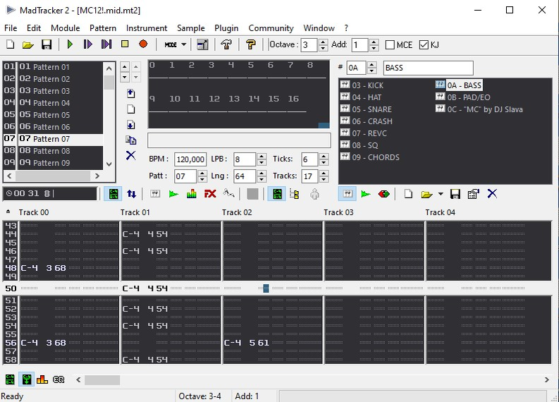Главное окно программы «MadTacker 2».