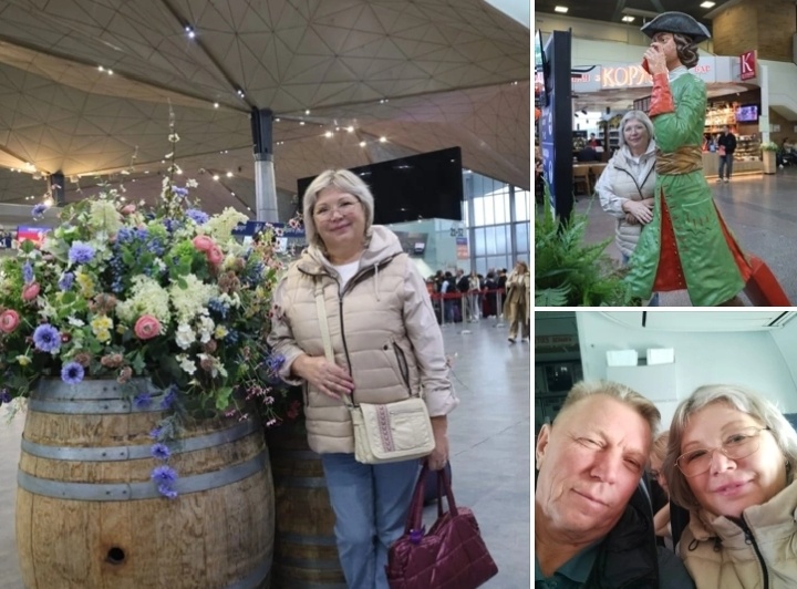 Из Пулково - в Сочи. Фото взято из профиля Елены ВК с её согласия 