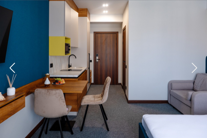 Номер с видом на море. Фото с сайта отеля.