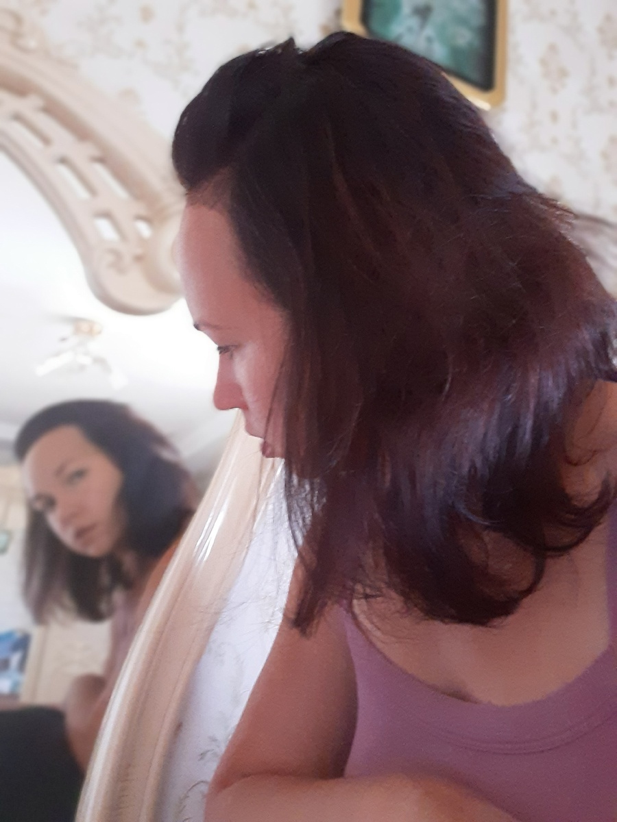 Просто баловалась с селфи