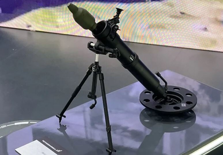 Российский бесшумный миномет 2Б25