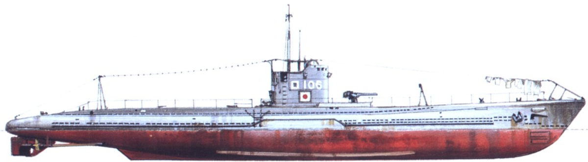 Японская подводная лодка Ro-106