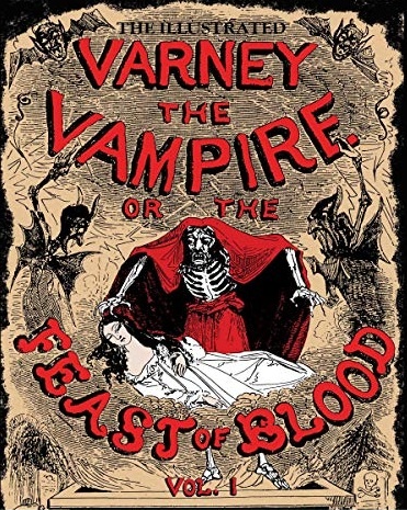 Иллюстрация к фильму "Вампир Варни, или Кровавый пир", представляющему собой дешевый, но пугающий вампирский роман, отражает давнюю идею о существах, восстающих из могил для утоления жажды человеческой крови. Эта концепция существовала задолго до появления современной литературы ужасов. В 1679 году Филипп Рор, исследователь оккультизма, даже прочитал в Лейпцигском университете лекцию под названием "De Masticatione Mortuorum" ("Кормление мертвых" или "Жевание мертвецов").