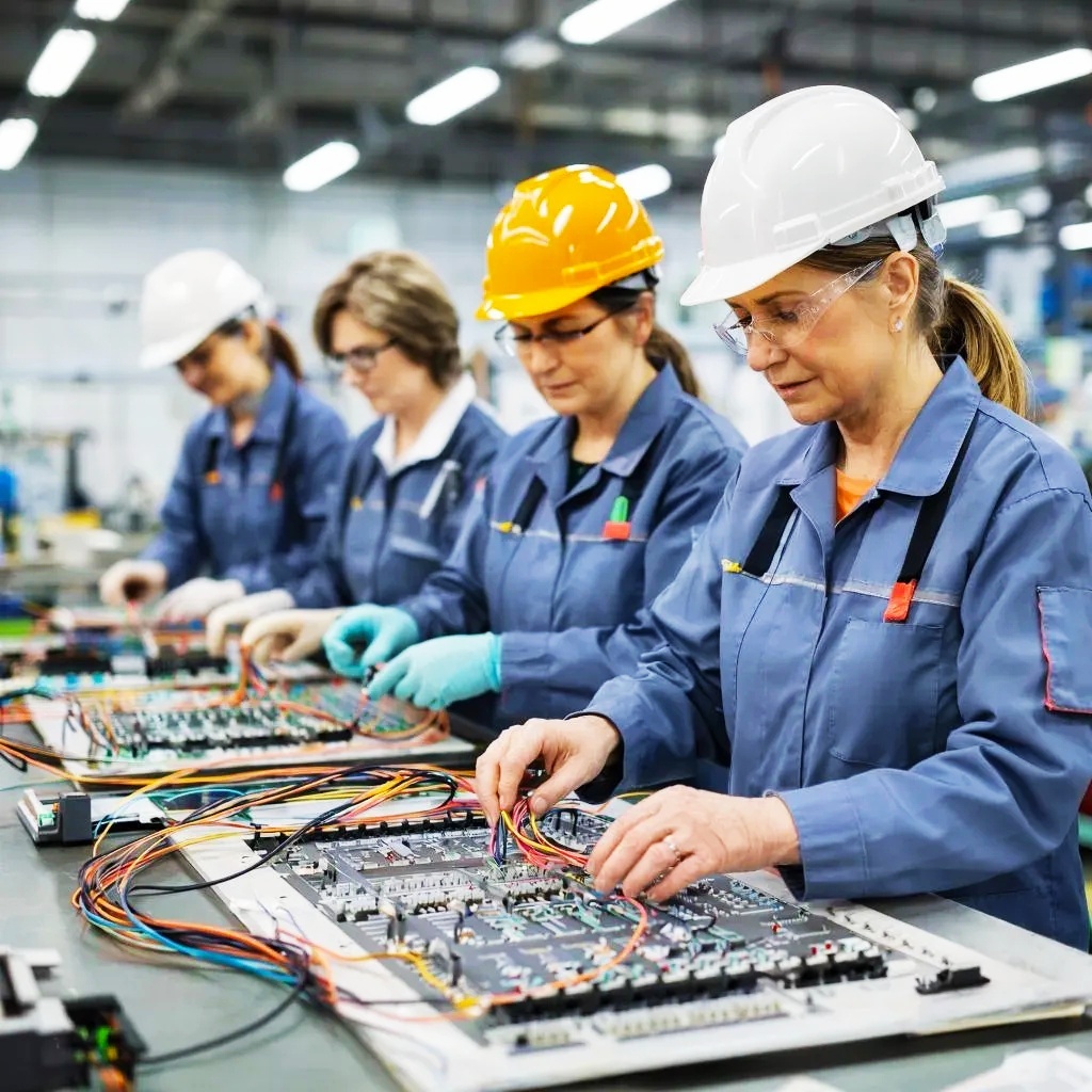 Стоячая работа для женщины в возрасте – тяжёлый труд