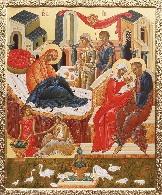 21 сентября - Рождество Пресвятой Богородицы. Изображение из открытых источников