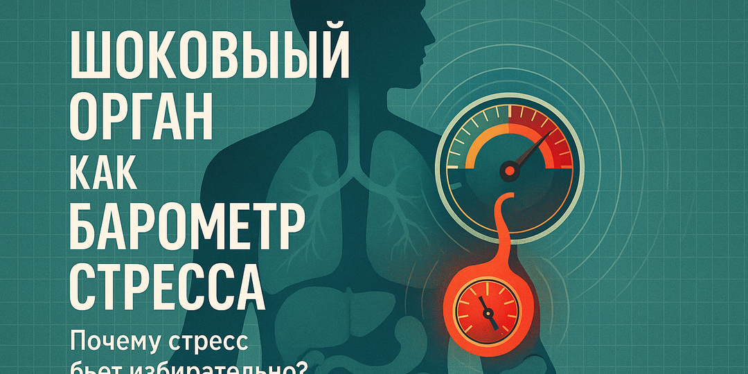 Что такое "шоковый орган" в психосоматике? Почему у одних болит желудок, а у других спина?