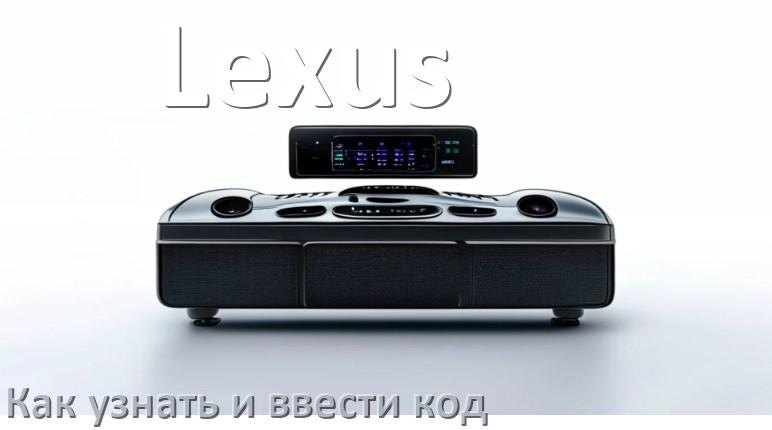 
Как в магнитоле Lexus вести код и узнать по VIN и серийному номеру