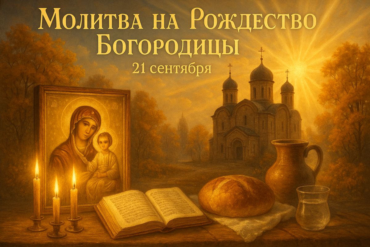 Молитва на Рождество Богородицы 21 сентября.