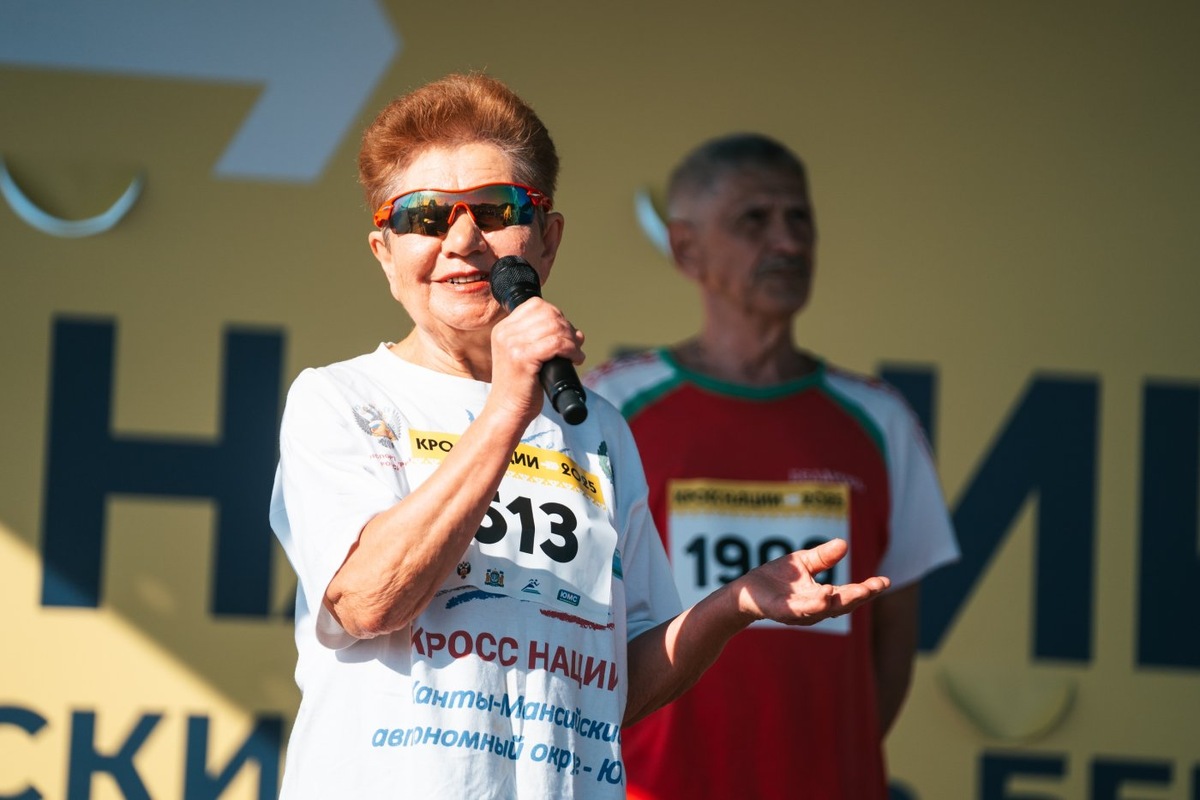    «Кросс нации» в Ханты-Мансийске пробежала 75-летняя пенсионерка