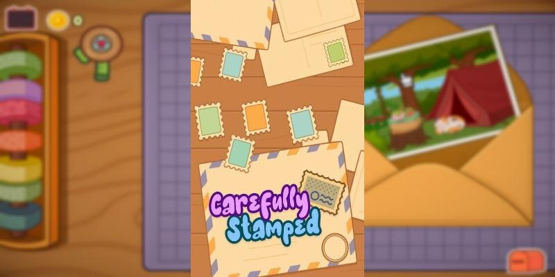    Игра Carefully Stamped