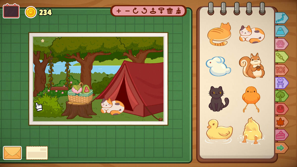    Галерея игры Carefully Stamped