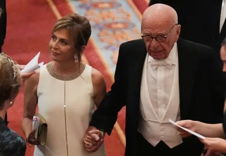Руперт Мёрдок и  Елена Жукова