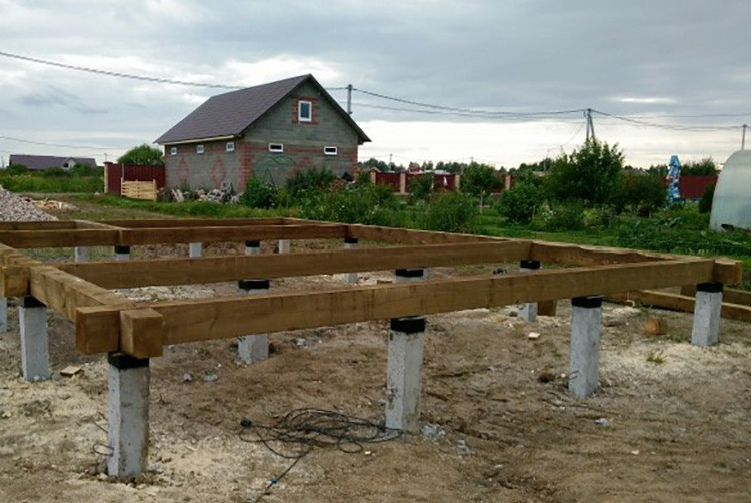 свайный фундамент 