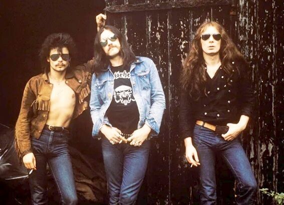 Состав группы Motorhead с 1977 по 1982 гг.