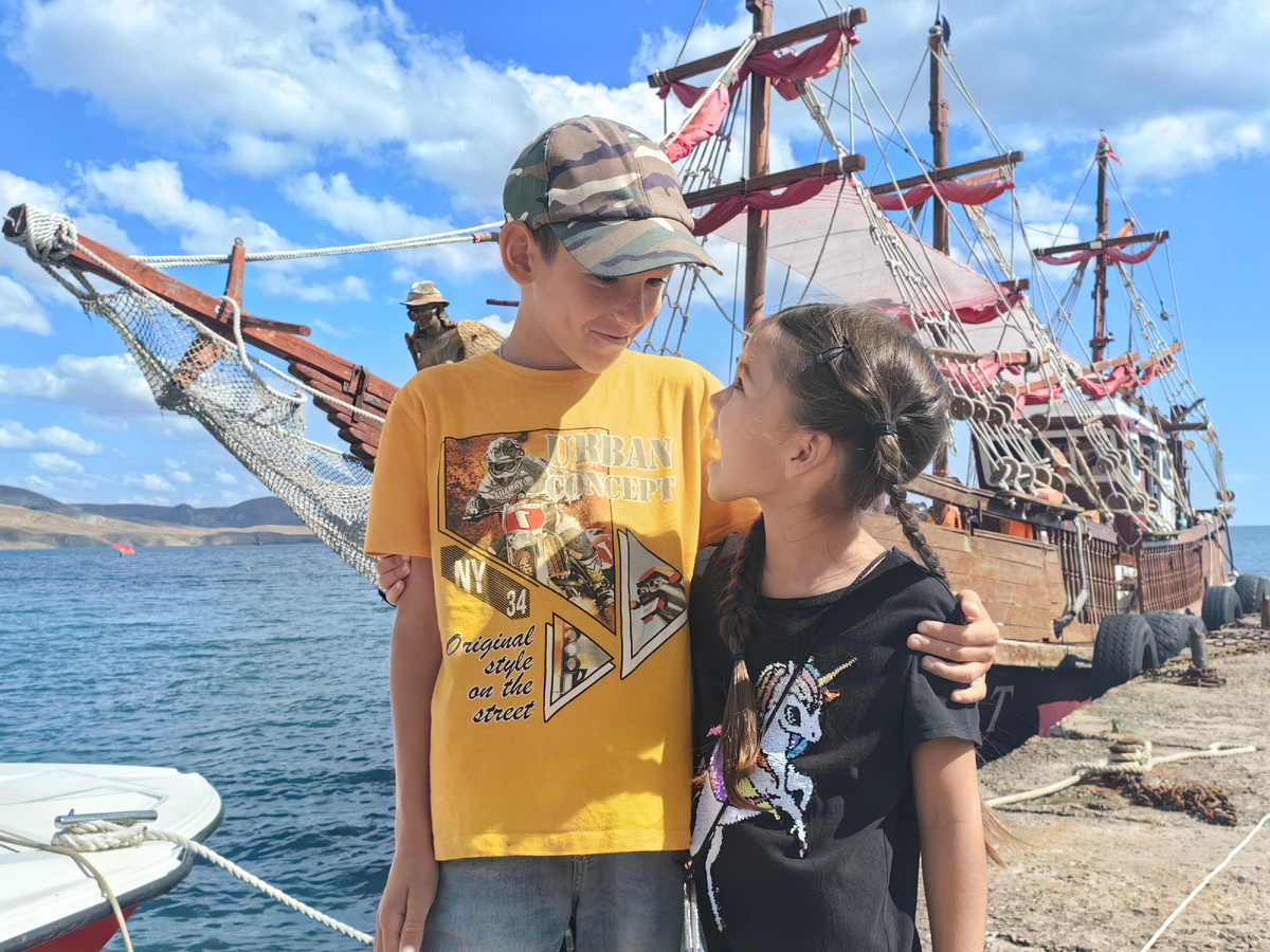 Максимка и Кристина. Сегодня. Фото автора канала