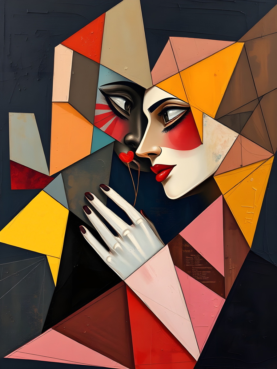 Одиночество сердца. Иллюстрация создана с помощью нейросети DreamAl и программы Photoshop.