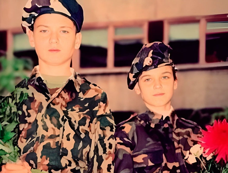 Ирина Антоненко в школьные годы