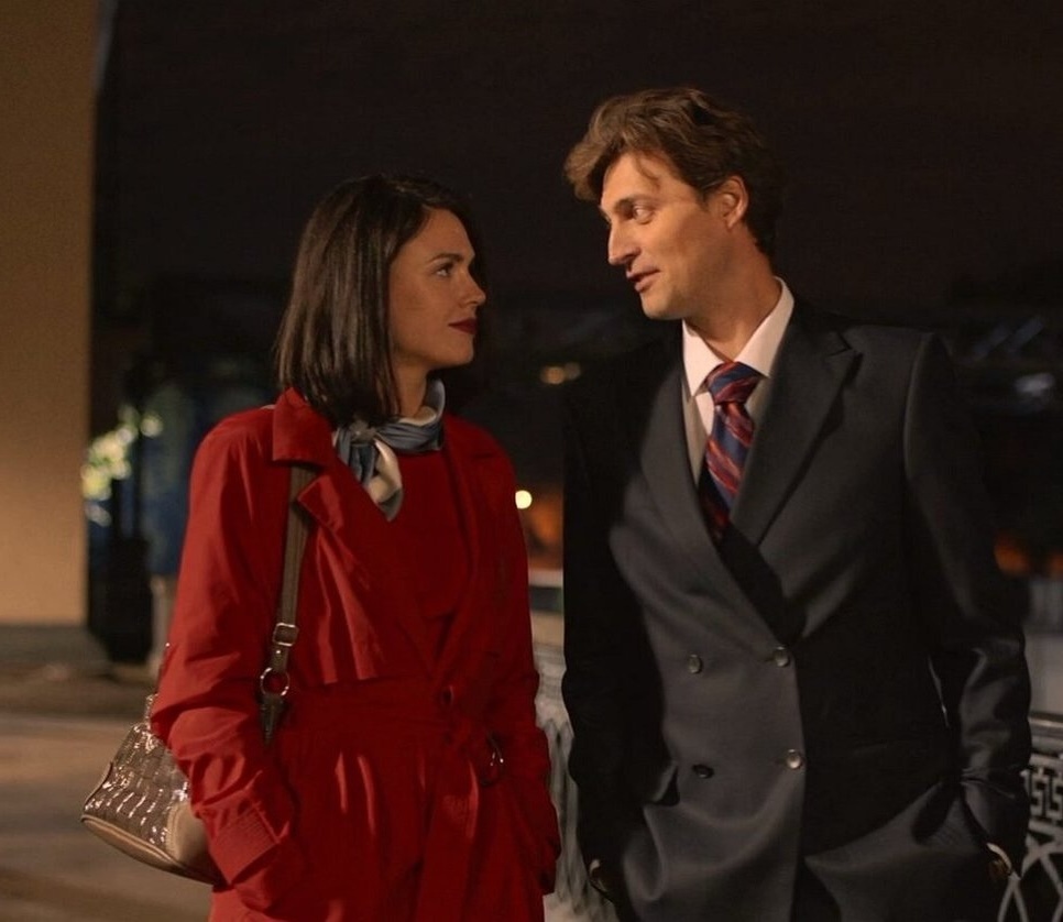 Ирина Антоненко и Иван Колесников, кадр из сериала «Скажи что-нибудь хорошее»