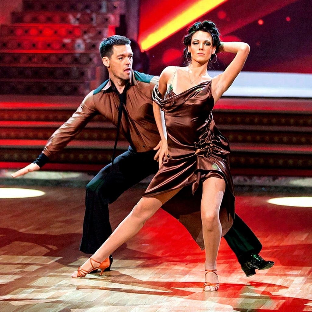 Ирина Антоненко, кадр из телешоу «Танцы со звёздами»