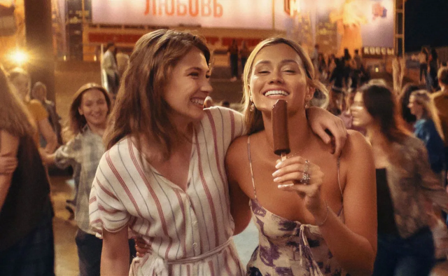    Кадр из сериала «Москва слезам не верит»