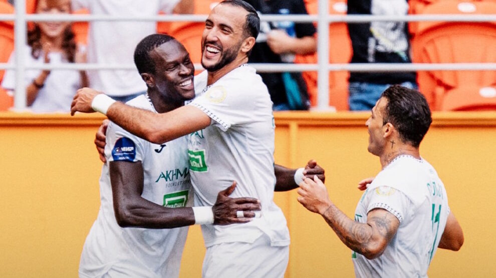    «Ахмат» одержал победу над «Пари НН» 2:1. Фото: пресс-служба ФК «Ахмат» (Грозный)