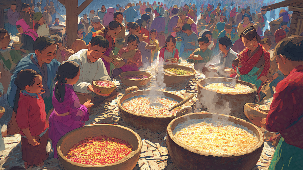 Квати — праздничный суп Джанай Пурнима