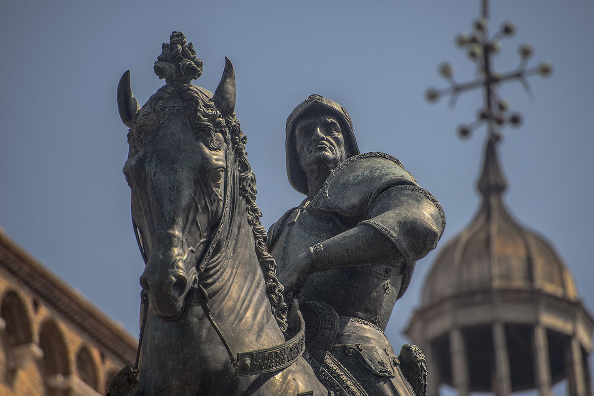 Кондотьер Бартоломео Коллеони.