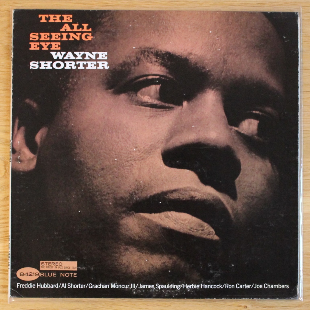 Обложка пластинки Wayne Shorter "The All Seeing Eye" (1966)