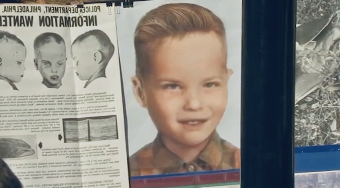 Современная реконструкция / изображение ребёнка, как его представляли СМИ после идентификации.