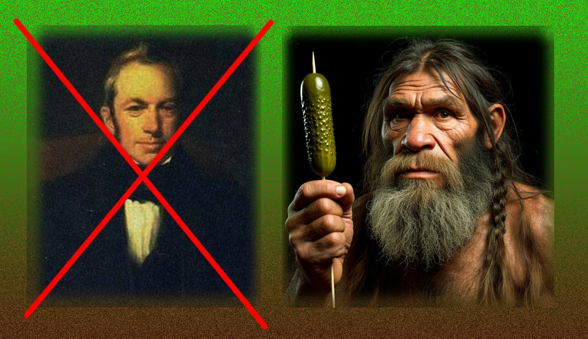 Не Броун, а Дед Пихто. Портрет Броуна из открытых источников, а Дед Пихто от Шедеврума. 