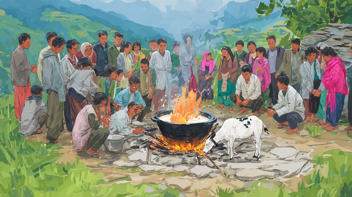 Хаши ко масу — праздничное рагу Дашайна