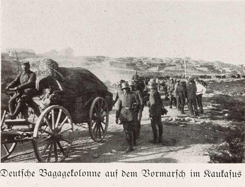 Немецкий войска в Грузии, 1918 год Из открытых источников