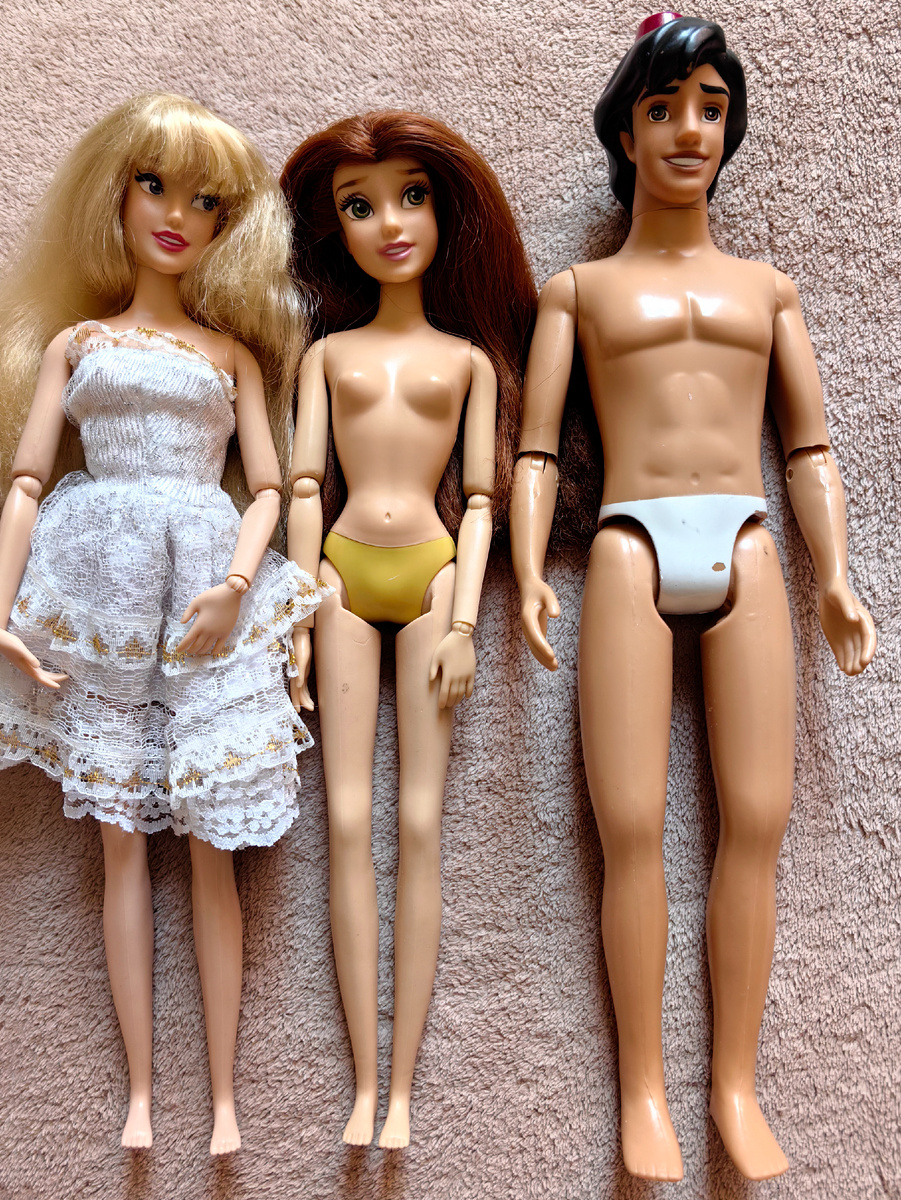 Аврора, Бэлль, Аладдин.